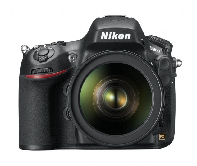 Nikon D800 front