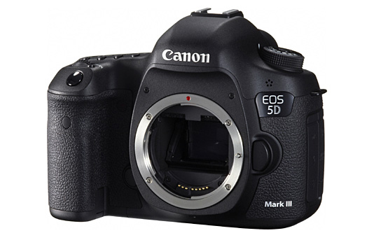 Canon 5D Mark III front Canon 5D Mark III front